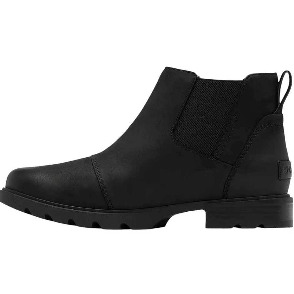 Sorel Emilie II Chelsea Boots Black